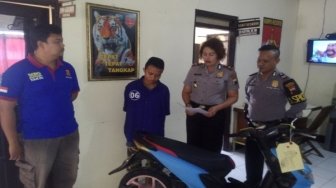 Demi 4 Adiknya Tetap Sekolah, ABG 18 Tahun Curi Sepeda Motor