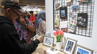 Suasana Canon Image Square Bandung di Jalan Ir. Haji Juanda, Rabu (25/4).