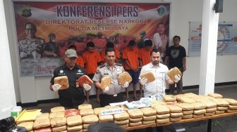 Polda Metro Jaya Cegah Penyelundupan 142,8 Kg Ganja Asal Aceh