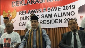 Sam Aliano: Kaos #2019GantiPresiden Cara Berpolitik Tidak Sportif