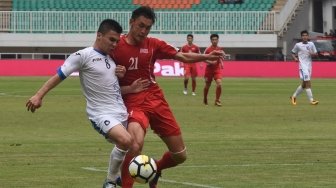 PSSI Anniversary Cup, Korut Tahan Imbang Uzbekistan