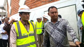 Velodrome Rawamangun Sudah 95 Persen, Sandiaga: No Issues