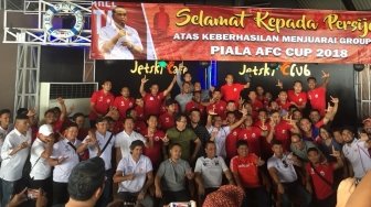 Laga Kontra Persib Ditunda, Persija Gelar Syukuran