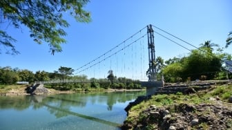 Jembatan Gantung Berteknologi Judesa Dibangun di Manggarai Barat