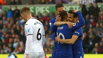 Menang Tipis atas Swansea, Chelsea Buka Kans Finis di Empat Besar