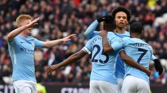 Bantai West Ham, Selangkah Lagi City Pecahkan Rekor Liga Inggris