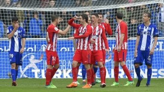 Gol Tunggal Gameiro Menangkan Atletico di Mendizorroza