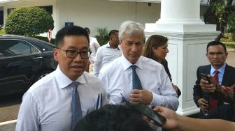 Temui Jokowi di Istana, Apa yang Dibahas Bos JP Morgan Chase?