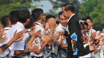 Jokowi Terima Pengurus OSIS se-Indonesia