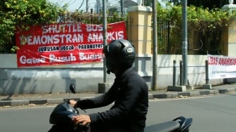 Vandalisme " Bunuh Sultan " Jogja Dihapus, Muncul Tulisan ini