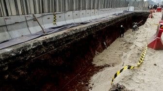 Pelebaran Sistem Drainase Jalan Sudirman-Thamrin