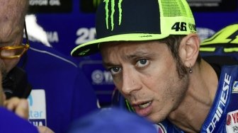 Jatuh Saat Kualifikasi, Rossi Start dari Posisi 9 di GP Perancis