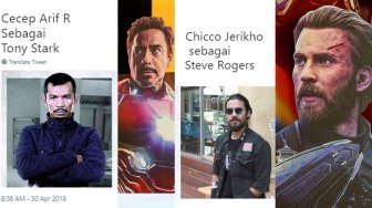 Jika Artis Indonesia Jadi Pemeran Film Avengers