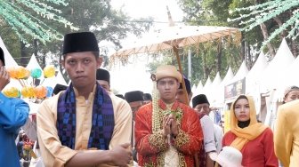 Begini Kemeriahan Festival Palang Pintu