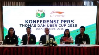 Ultah ke-67, PBSI Harapkan Piala Thomas Jadi Kado Terindah