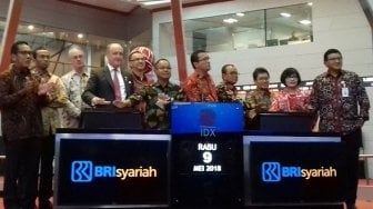 BRI Syariah Resmi Melantai di Bursa Efek Indonesia