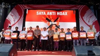 Komunitas Otomotif Jabar Deklarasi Antihoax dan Radikalisme