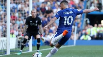 Bidik Kemenangan atas Huddersfield, Hazard: Top 4 Bukan Mustahil!