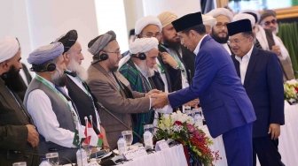 Jokowi Bertemu Ulama Afganistan dan Pakistan