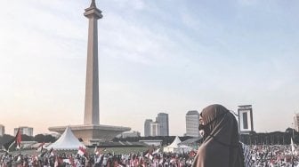 3.475 Aparat Gabungan Bersiap Jaga Monas Malam Ini, Ada Apa?