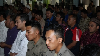 Masjid di Malang Salat Ghaib untuk Korban Teroris Mako Brimob