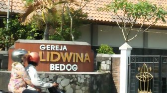 Bom Meledak di Gereja Surabaya, Banser Jaga Gereja Yogyakarta