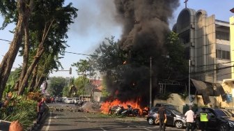 Ledakkan Gereja dan Polres Surabaya, Teroris Pakai Bom Ibu Setan