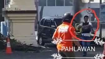 Heroik! Rony Selamatkan Anak Pengebom Bunuh Diri Polres Surabaya