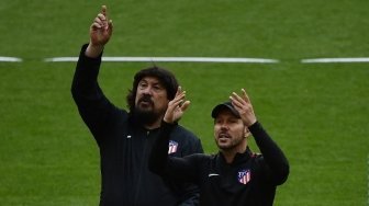 Tak Bisa Dampingi Atletico, Simeone Percaya Penuh pada Asistennya