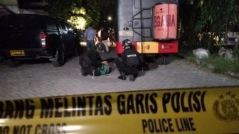 Duarr, Tiga Truk Isi Bahan Bom Diledakkan di Mojokerto