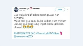 Puasa Hari Pertama, Ini Tweet Lucu Warganet