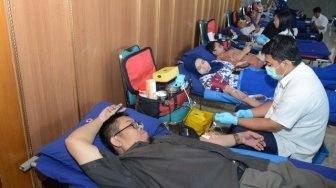 Donor Darah Kemanusiaan Latih Kesadaran Peduli Sesama