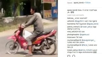 Perhatikan, Ada yang Unik di Sepeda Motor Ini