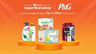 "Shopee Super Brand Day" Sukses Jual Produk P&G