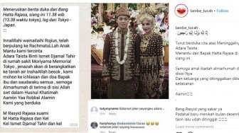 Menantu Hatta Rajasa Meninggal Dunia di Tokyo, Kerabat Berduka