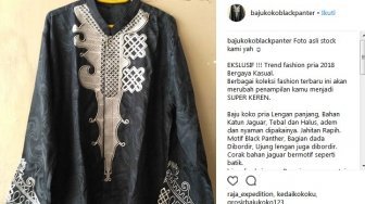 Baju Koko Black Panther Bakal Jadi Tren Lebaran 2018, Ini Penampakannya!