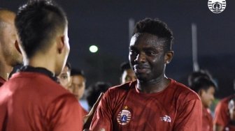 Osas Saha Terkesan Jalani Latihan Perdana Bersama Persija