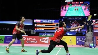 Indonesia Semifinalis Piala Thomas, Ahsan: Kami Sudah Berusaha