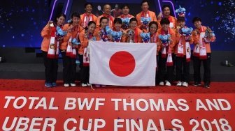 Kalahkan Tuan Rumah, Jepang Juara Piala Uber 2018