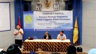 Hadapi Persaingan Usaha, UPI Y.A.I Adakan Seminar Pemasaran