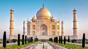Ada Ancaman Bom, Taj Mahal Ditutup, 1000 Lebih Pengunjung Dipulangkan