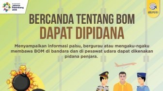 Beri Efek Jera, Pengembus Isu Bom di Penerbangan Dihukum Berat