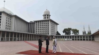 PM India Kunjungi Masjid Istiqlal