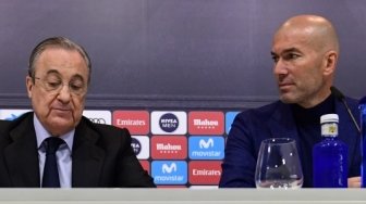 Zidane Tinggalkan Real Madrid, Perez: Tak Kusangka...