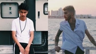 7 Foto Ganteng Abidzar Putra Umi Pipik dan Uje, Mirip Zayn Malik?