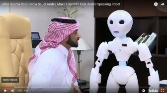 Robot Berbahasa Arab, Temuan Hits Jelang Lebaran