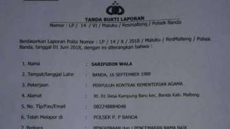 Kepala Smk Negeri 1 Banda Dilaporkan Ke Polisi Terkait Dugaan Pencemaran Nama Baik Pegawainya