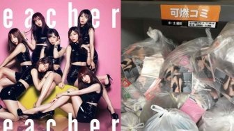 Miris, CD Baru AKB48 Dibuang Fans di Tempat Sampah