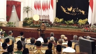 Jokowi dan JK Peringati Malam Nuzulul Quran di Istana Negara