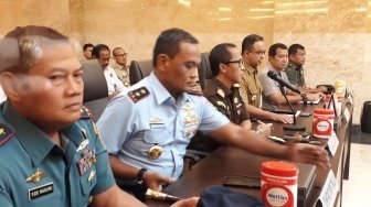 Anies Rapat Persiapan Pengamanan Mudik di Polda Metro Jaya